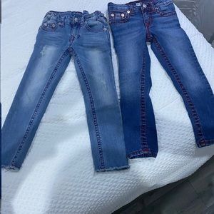 4/5 True Religion girls jeans